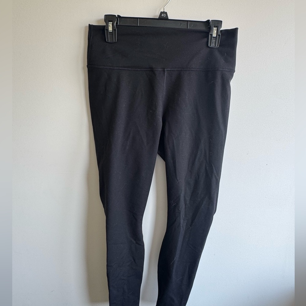 Fabletics Power Hold Black High-Waisted Leggings